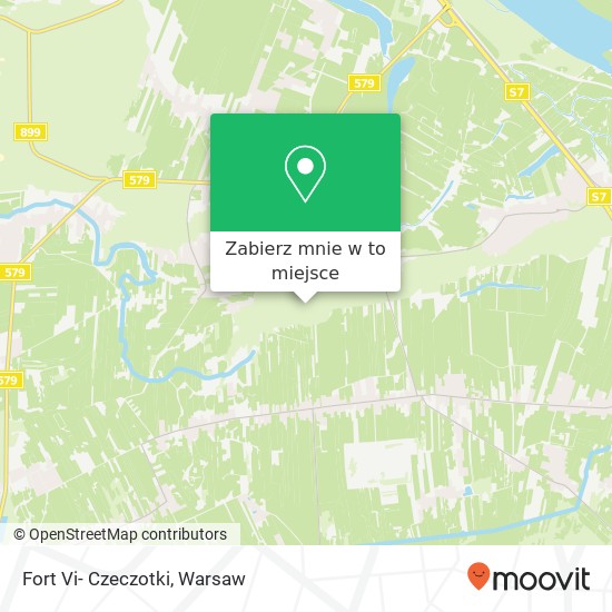 Mapa Fort Vi- Czeczotki