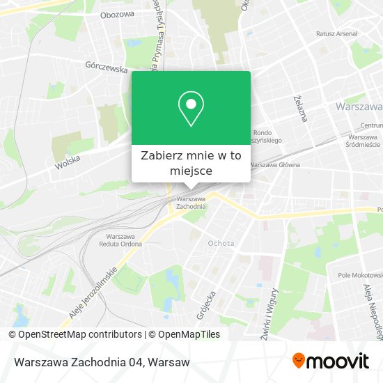 Mapa Warszawa Zachodnia 04