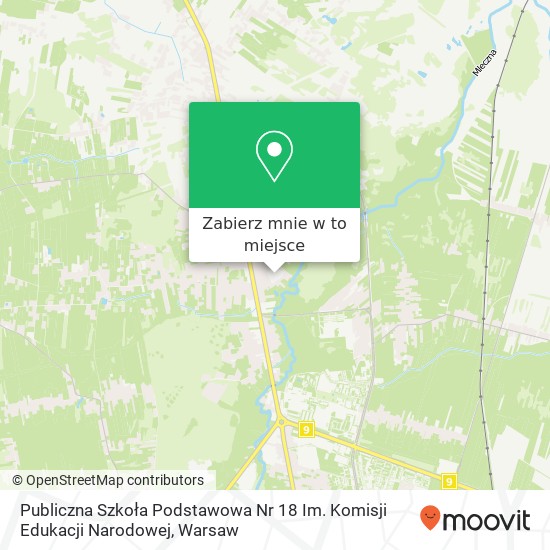 Mapa Publiczna Szkoła Podstawowa Nr 18 Im. Komisji Edukacji Narodowej