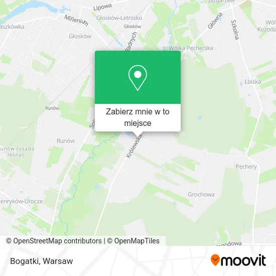 Mapa Bogatki