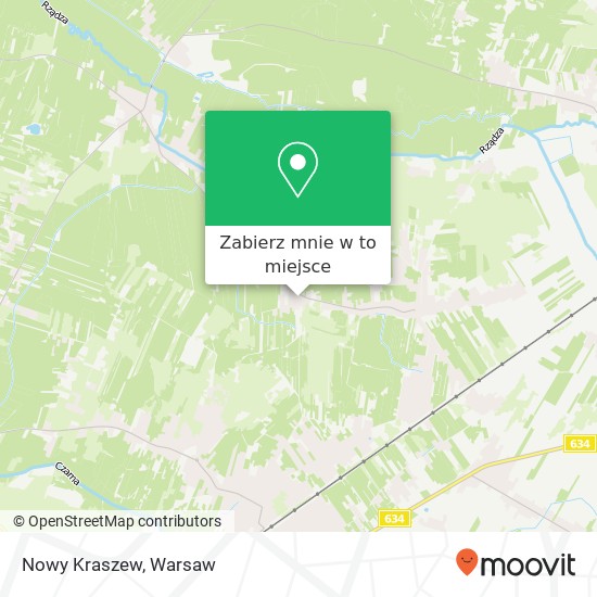 Mapa Nowy Kraszew