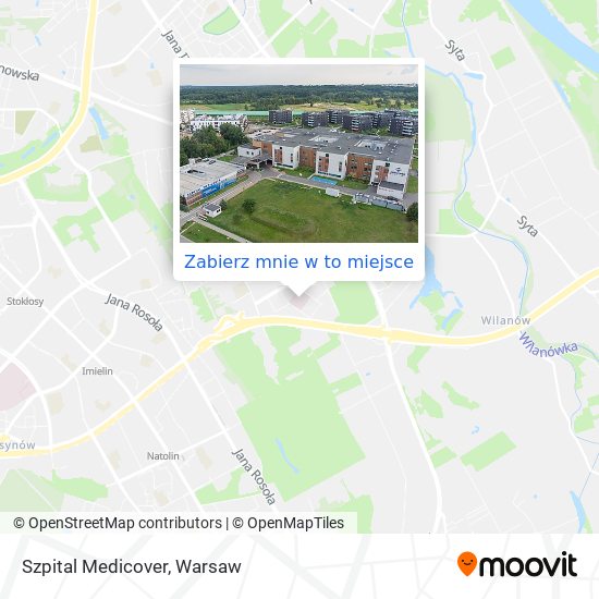 Mapa Szpital Medicover