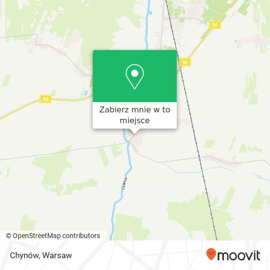 Mapa Chynów