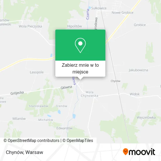 Mapa Chynów