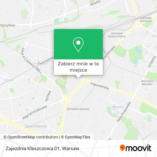 Mapa Zajezdnia Kleszczowa 01