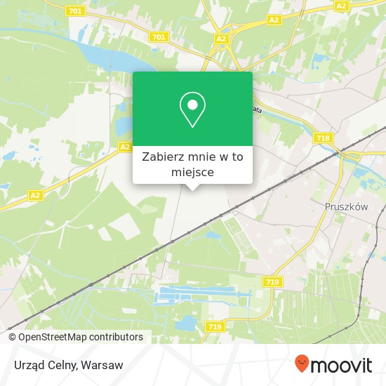 Mapa Urząd Celny