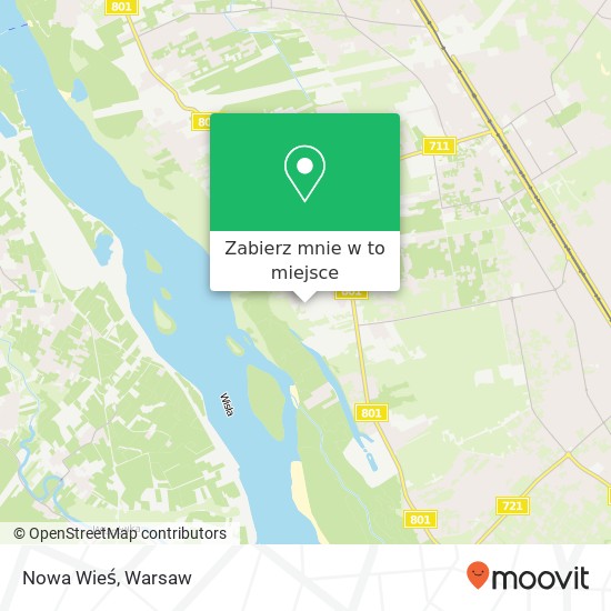 Mapa Nowa Wieś