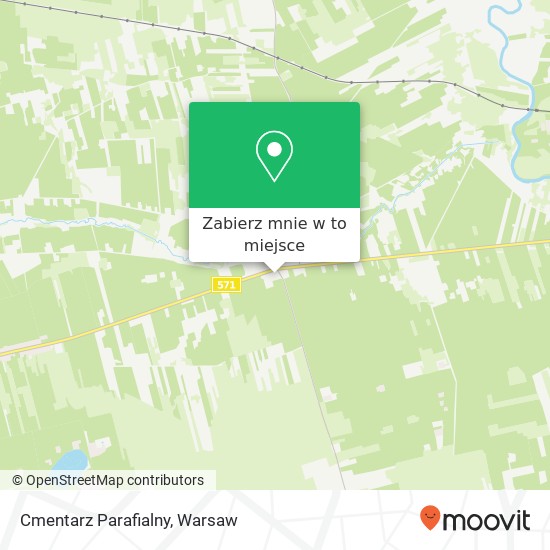 Mapa Cmentarz Parafialny