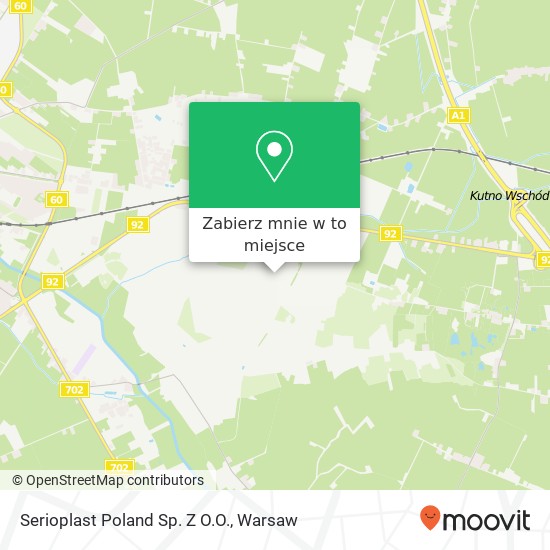 Mapa Serioplast Poland Sp. Z O.O.