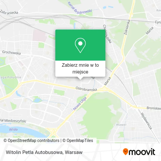 Mapa Witolin Petla Autobusowa