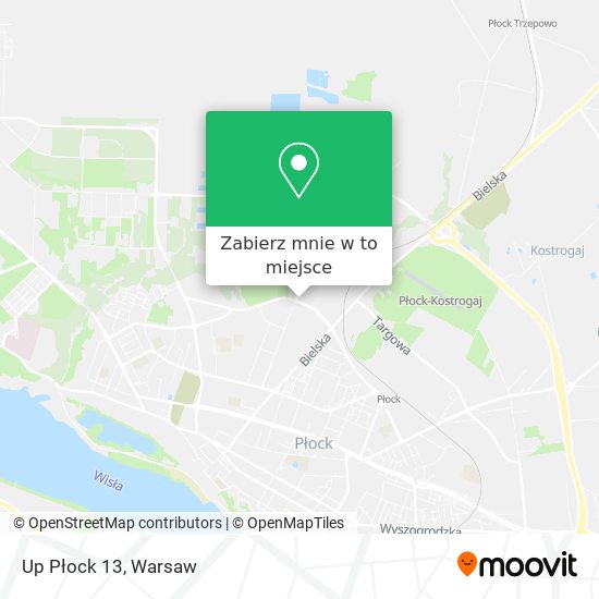 Mapa Up Płock 13