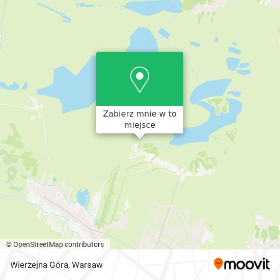 Mapa Wierzejna Góra