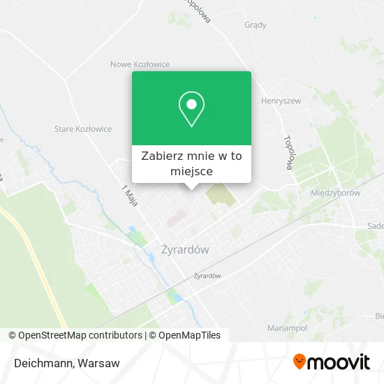 Mapa Deichmann