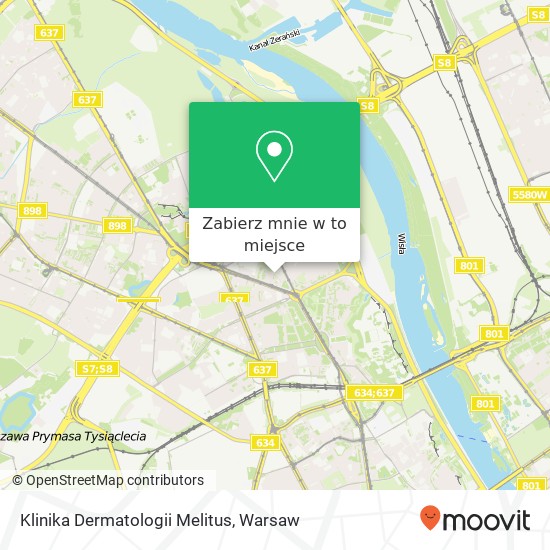 Mapa Klinika Dermatologii Melitus