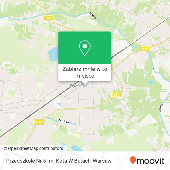 Mapa Przedszkole Nr 5 Im. Kota W Butach