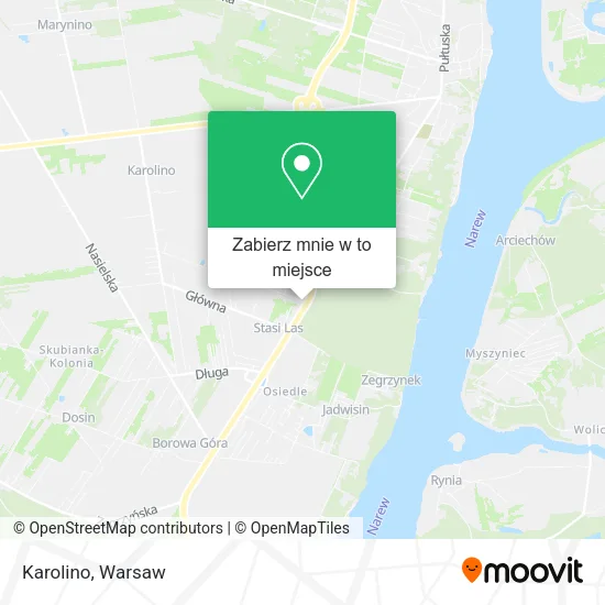 Mapa Karolino