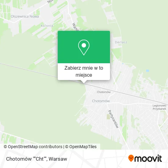 Mapa Chotomów ""Cht""