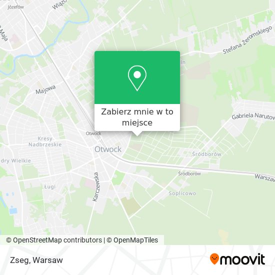 Mapa Zseg