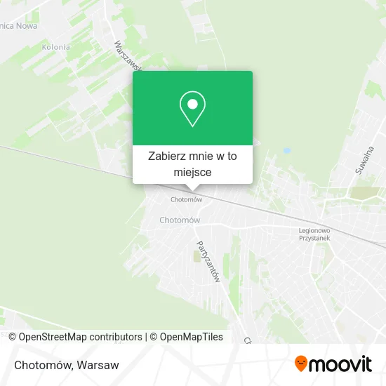 Mapa Chotomów