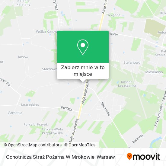 Mapa Ochotnicza Straż Pożarna W Mrokowie