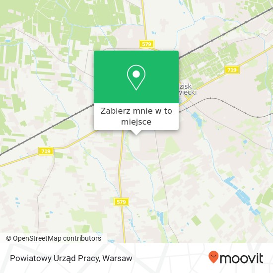 Mapa Powiatowy Urząd Pracy