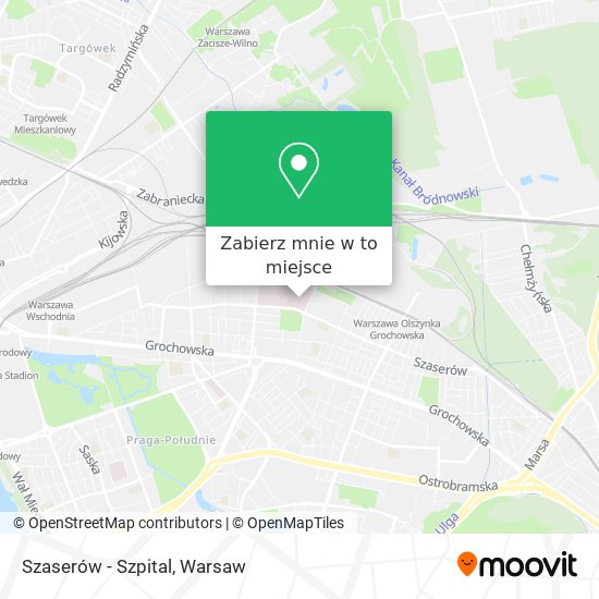 Mapa Szaserów - Szpital