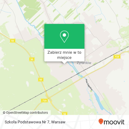 Mapa Szkoła Podstawowa Nr 7