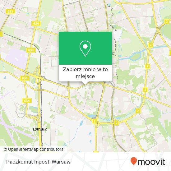 Mapa Paczkomat Inpost