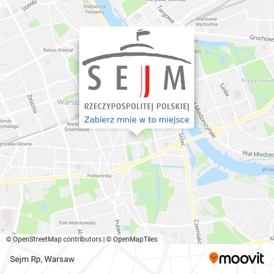 Mapa Sejm Rp