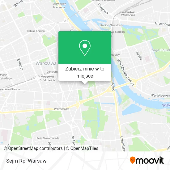 Mapa Sejm Rp