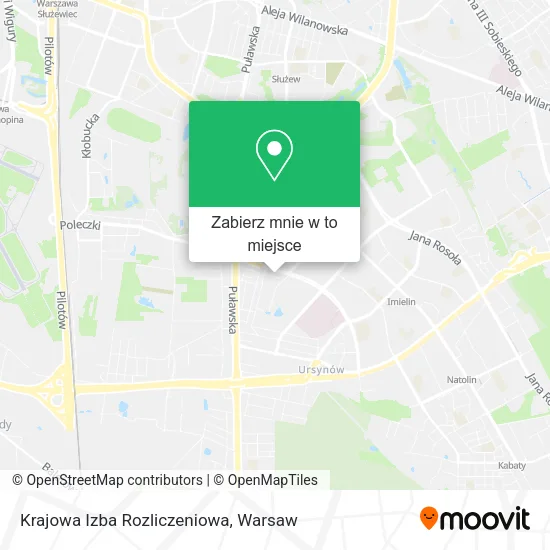 Mapa Krajowa Izba Rozliczeniowa