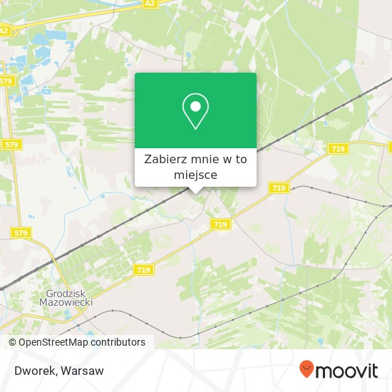 Mapa Dworek