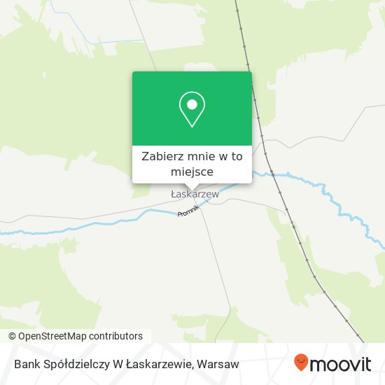 Mapa Bank Spółdzielczy W Łaskarzewie