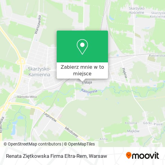 Mapa Renata Ziętkowska Firma Eltra-Rem