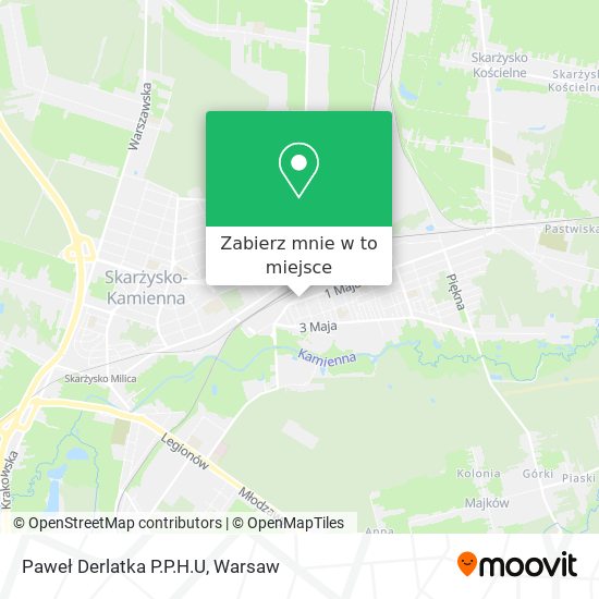 Mapa Paweł Derlatka P.P.H.U