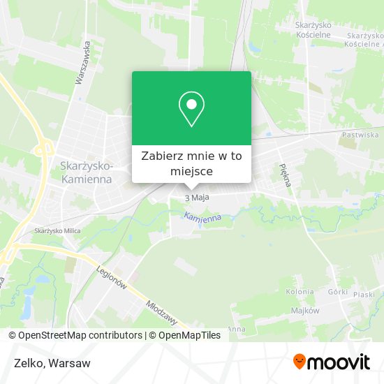 Mapa Zelko