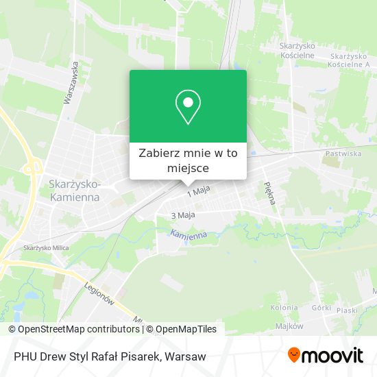 Mapa PHU Drew Styl Rafał Pisarek