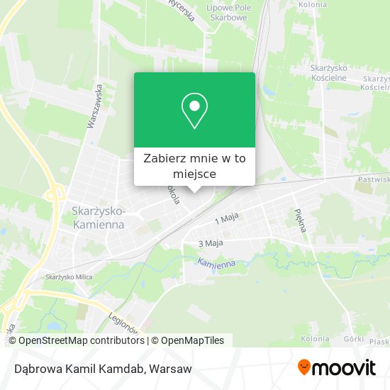 Mapa Dąbrowa Kamil Kamdab