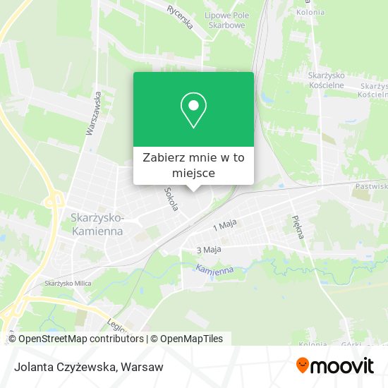 Mapa Jolanta Czyżewska