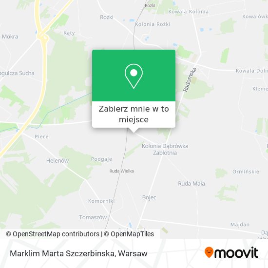 Mapa Marklim Marta Szczerbinska