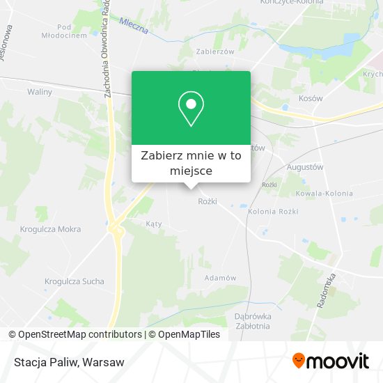 Mapa Stacja Paliw