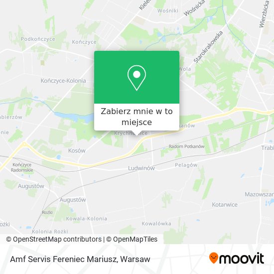 Mapa Amf Servis Fereniec Mariusz