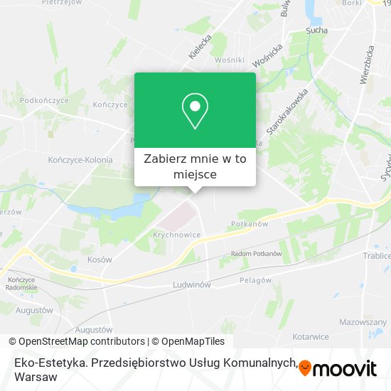 Mapa Eko-Estetyka. Przedsiębiorstwo Usług Komunalnych