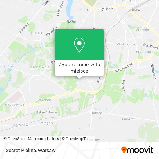 Mapa Secret Piękna