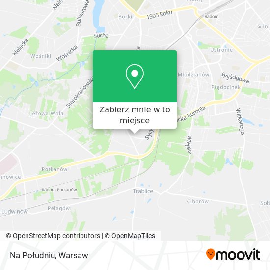 Mapa Na Południu