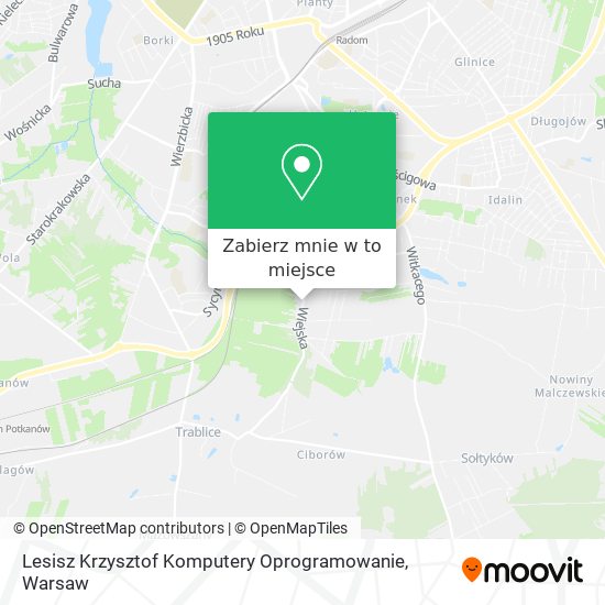 Mapa Lesisz Krzysztof Komputery Oprogramowanie