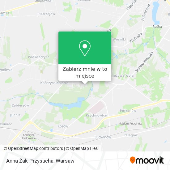 Mapa Anna Żak-Przysucha