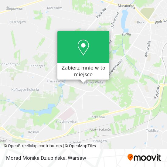 Mapa Morad Monika Dziubińska