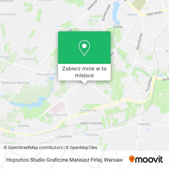 Mapa Hopsztos Studio Graficzne Mateusz Firlej