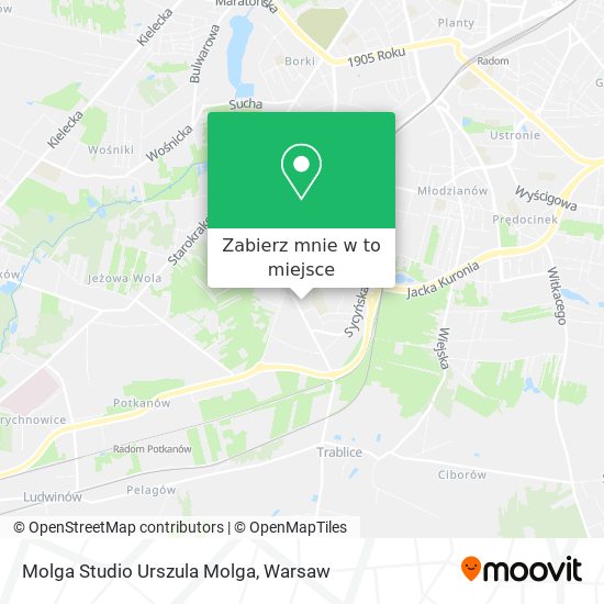 Mapa Molga Studio Urszula Molga